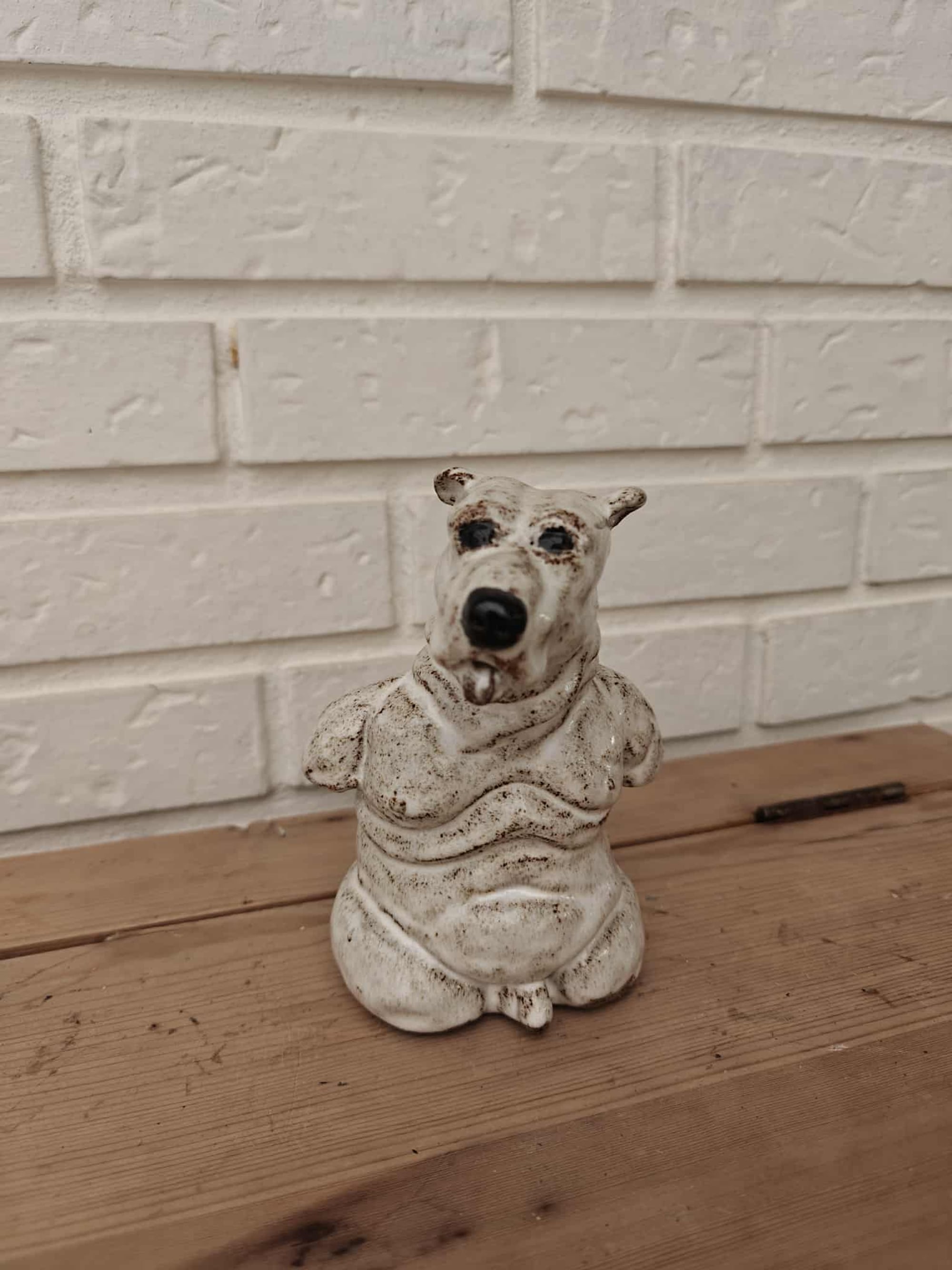 Isbjørn mand 2016
14 cm høj
stentøjsler
1800 kr