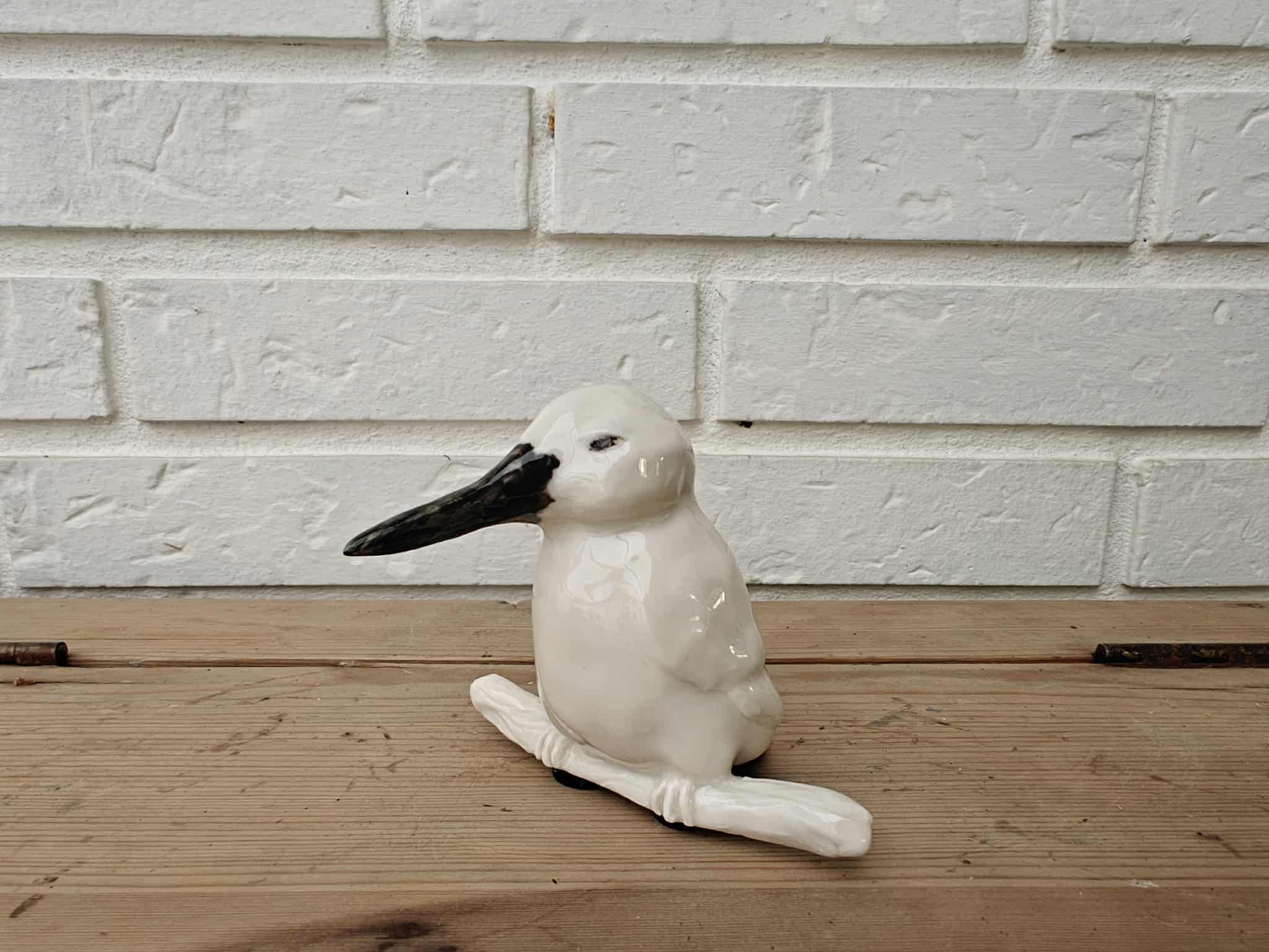 Hvid isfugl 2015
8 cm høj
porcelænsler
800 kr